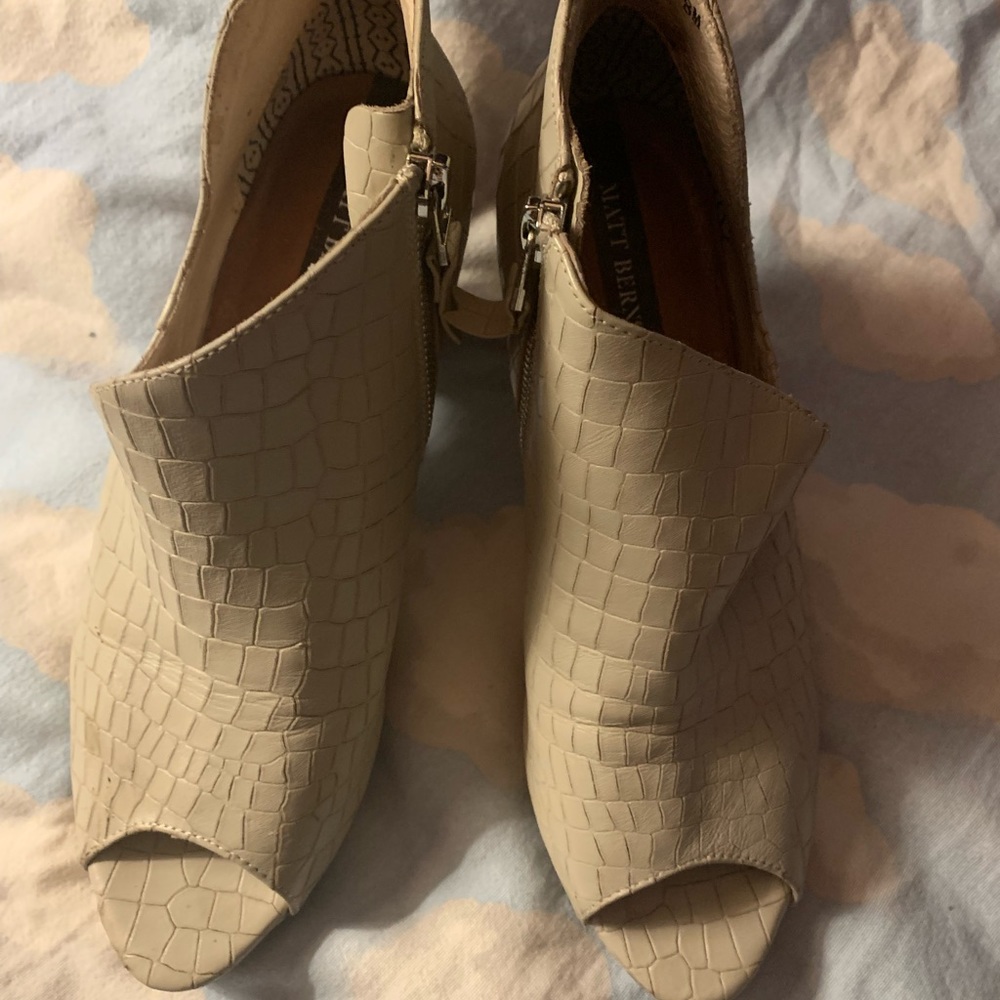 Matt Bernson Jagg Booties in Croc Leather